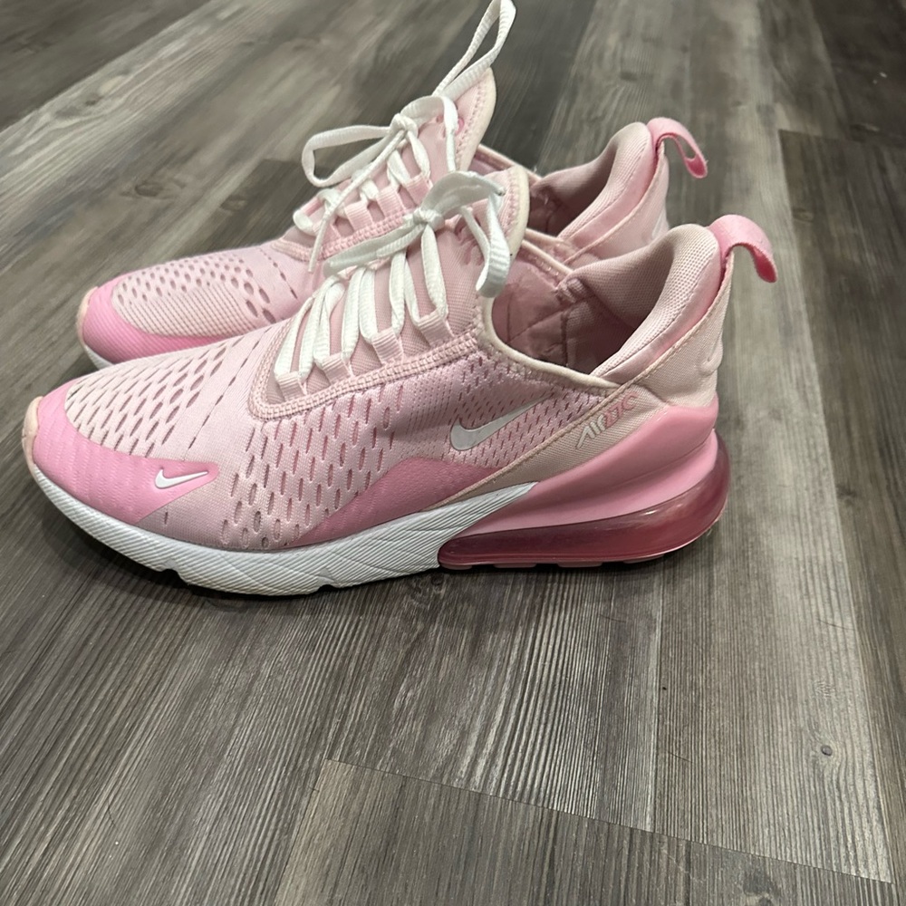 Nike girls Air Max Lightweight Pink Running Sneakers Size 7Y - Picture 2 of 4